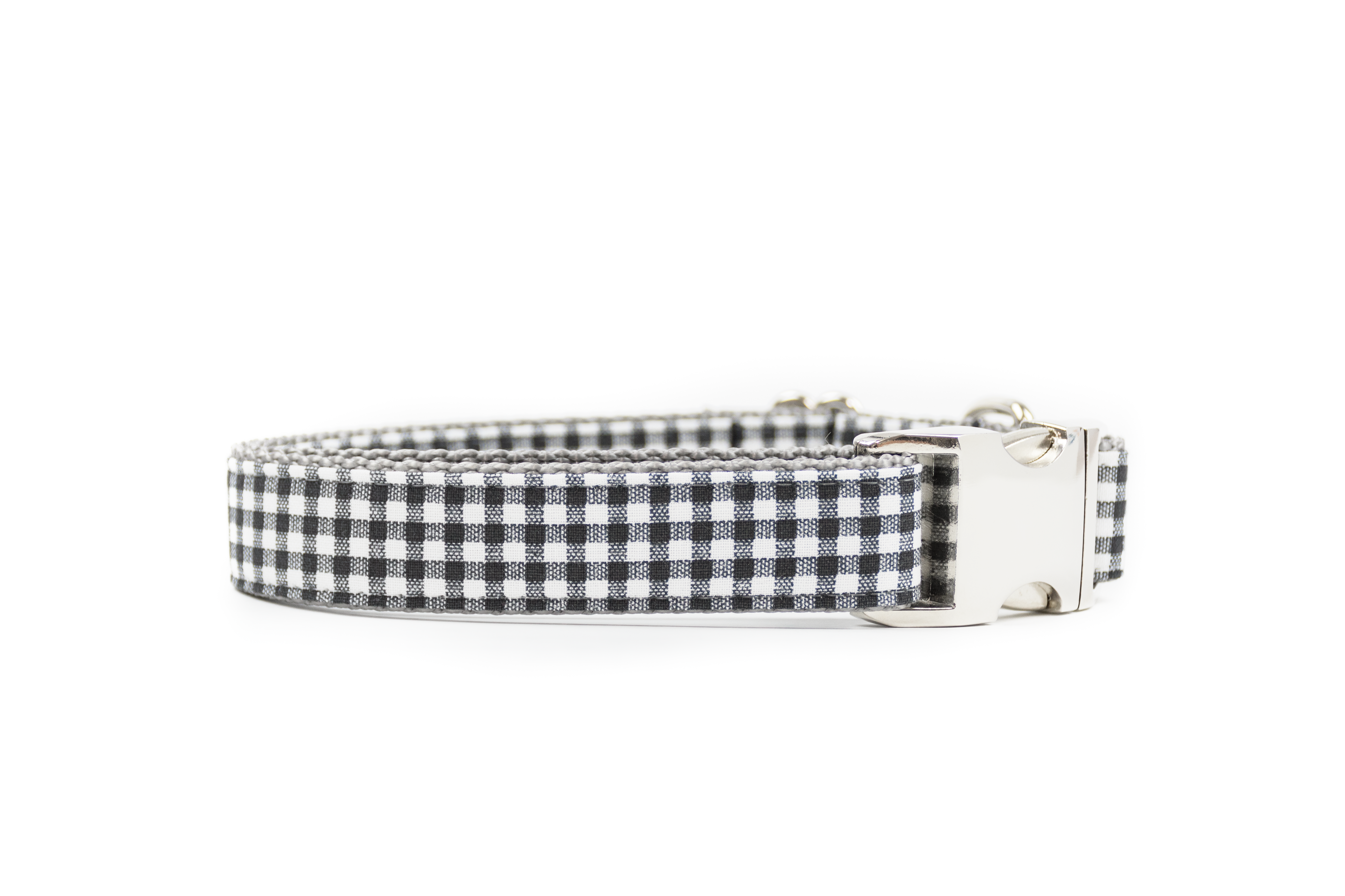 Gingham Dog Collar