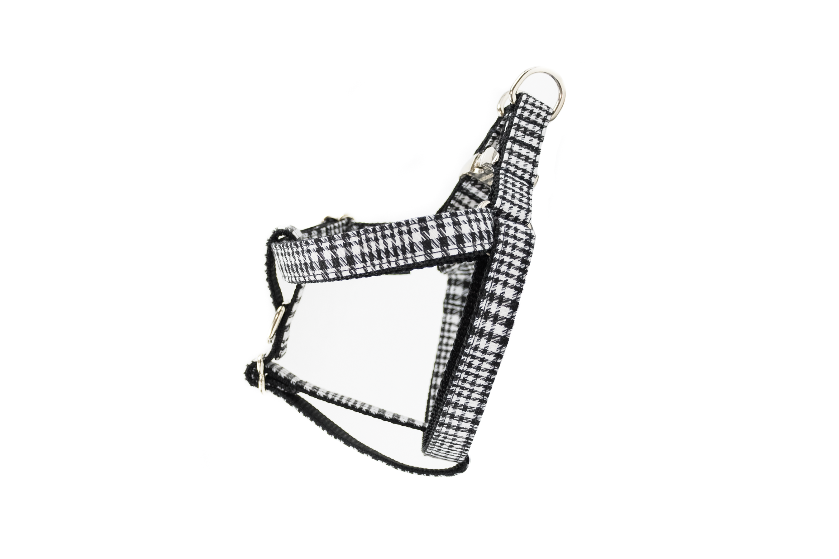 Black and white dog harness outlet