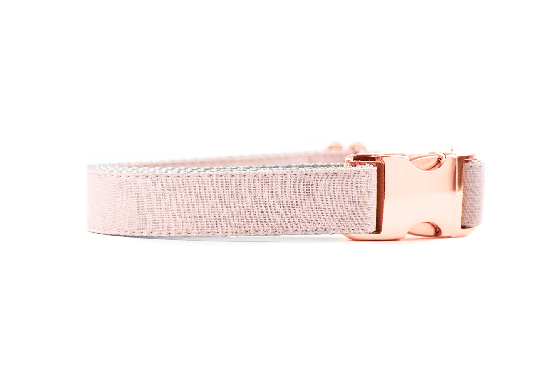 Linen dog deals collar