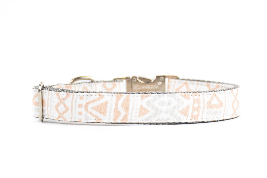 Fabric Southwest Boho Vintage Wash Linen Canvas Collar
