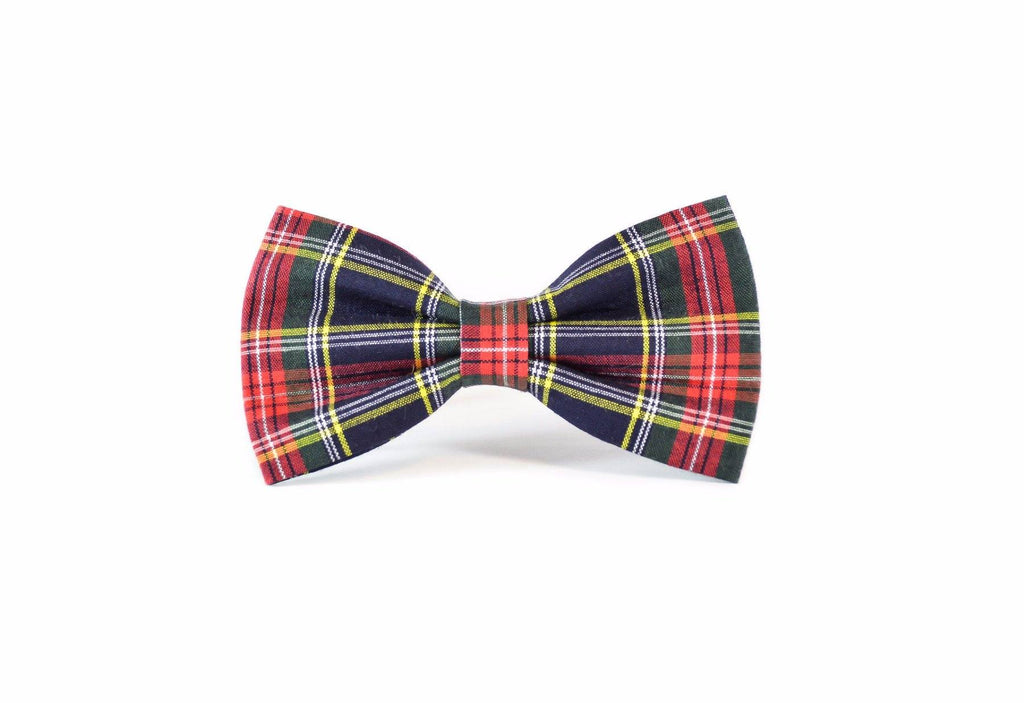 Classic Tartan Dog Bow Tie Danes & Divas 